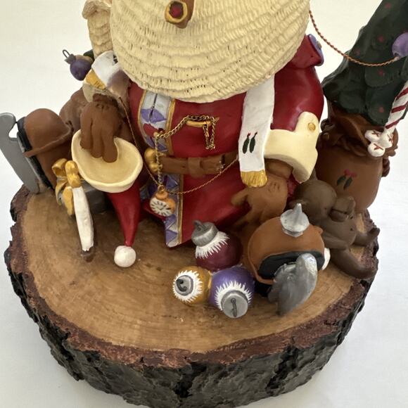 Enesco Christmas Just Believe Santa Figurine Dennis Brown Collectible - Picture 8 of 10